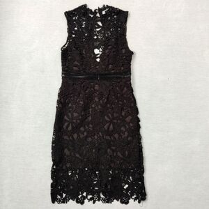 Wildfire black lace cocktail dress size Medium
